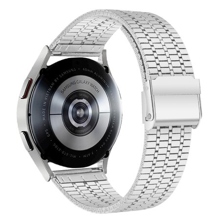 Stalen bandje - Zilver - Samsung Galaxy Watch - 46mm