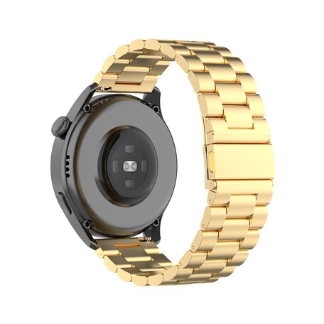 Stalen schakelband - Goud - Samsung Galaxy Watch - 46mm