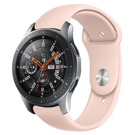 Rubberen sportband - Zacht roze - Samsung Galaxy Watch 3 - 45mm