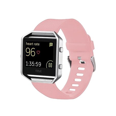 FitBit Blaze sport horloge band / siliconen alleen voor Fitbit Blaze - Roze