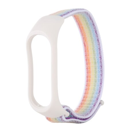 Nylon Geweven Bandje Xiaomi Mi Band 3 / 4 / 5 / 6 - Multicolor