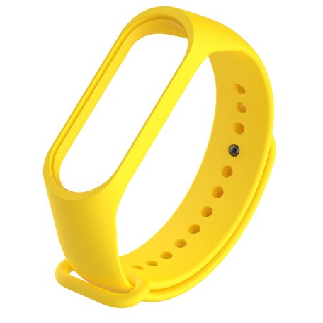 Xiaomi Mi band 3 / 4 / 5 / 6 bandje OneColor - Geel