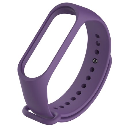 Xiaomi Mi band 3 / 4 / 5 / 6 bandje OneColor - Paars
