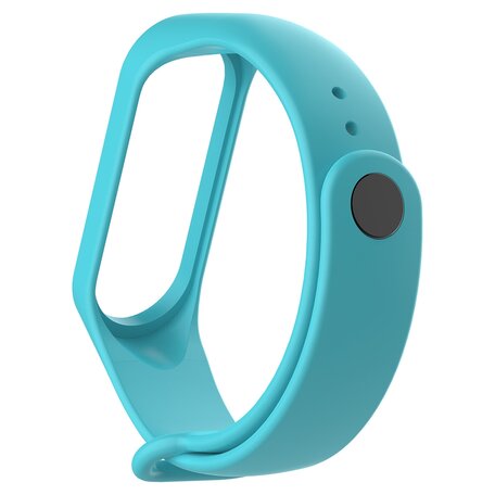 Xiaomi Mi band 3 / 4 / 5 / 6 bandje OneColor - Licht blauw