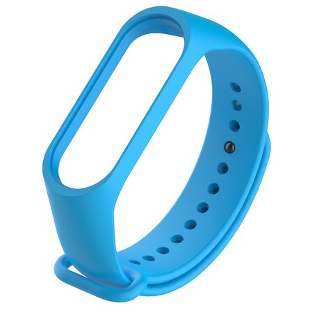 Xiaomi Mi band 3 / 4 / 5 / 6 bandje OneColor - Blauw