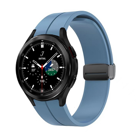 D-buckle sportbandje - Blauw - Samsung Galaxy Watch 4 Classic - 42mm & 46mm