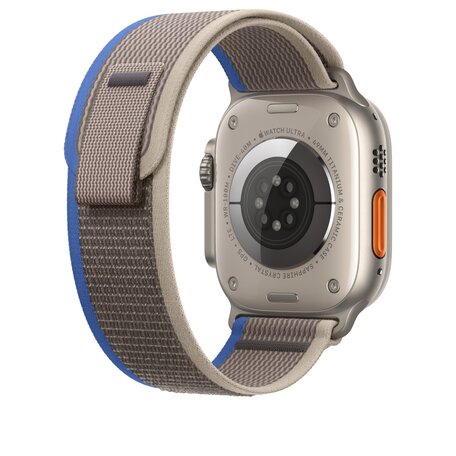 Trail nylon bandje - Grijs - Geschikt voor Apple Watch 38mm / 40mm / 41mm