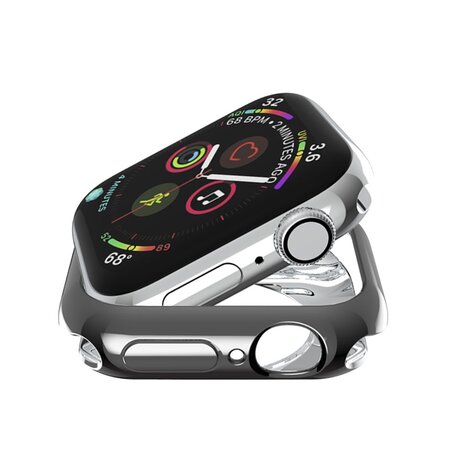 Siliconen case 38mm - Zwart - Geschikt voor Apple Watch 38mm