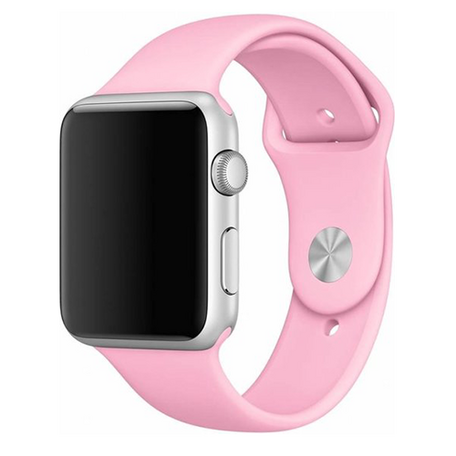 Rubberen sportbandje - Roze - Geschikt voor Apple Watch 38mm / 40mm / 41mm