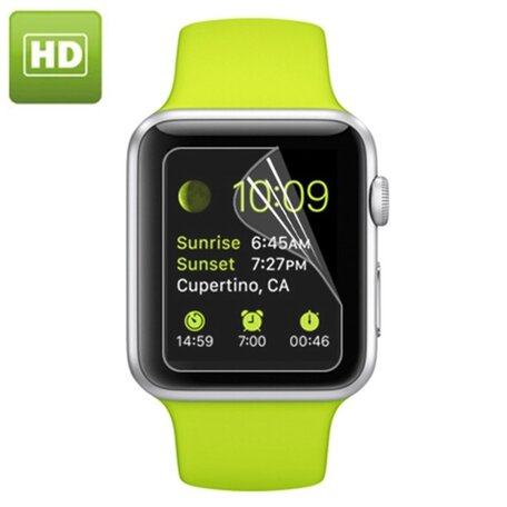 Screen protector - HD - Geschikt voor Apple watch 38mm