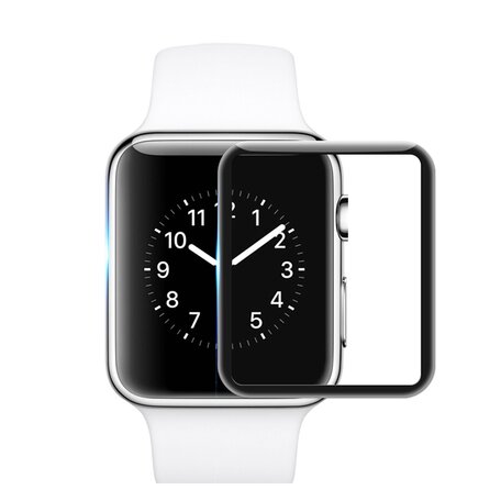 Screen protector 42mm - Full Cover - Geschikt voor Apple watch 42mm