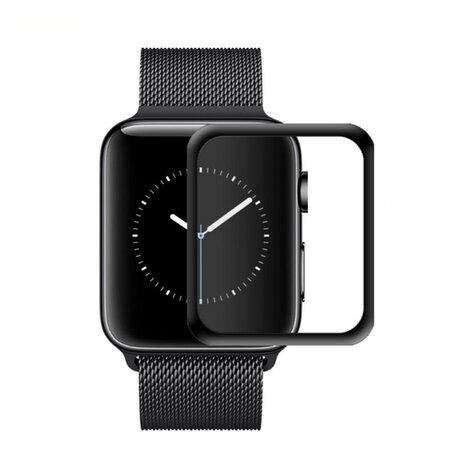 Screen protector 42mm - Full Cover - Geschikt voor Apple watch 42mm