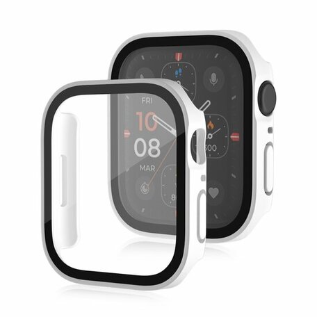 Hard case 44mm - Wit - Geschikt voor Apple Watch 44mm