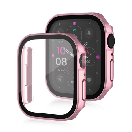 Hard case 44mm - Rosé goud - Geschikt voor Apple Watch 44mm