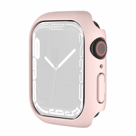 Apple Watch 45mm Hard case (open front) - Roze - Geschikt voor Apple Watch 45mm