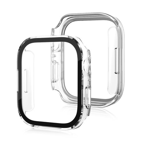 Hard case 45mm - Transparant - Geschikt voor Apple Watch 45mm