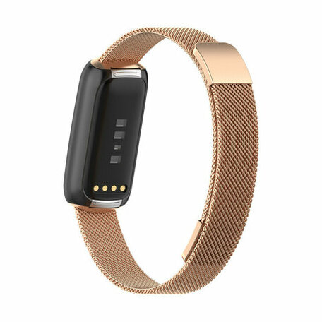 Fitbit Luxe - Milanese bandje - Champagne goud