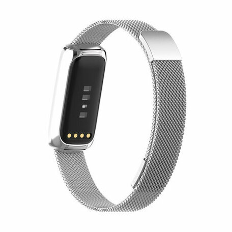 Fitbit Luxe - Milanese bandje - Zilver