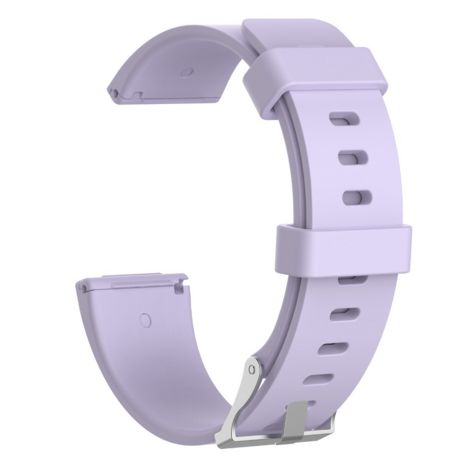 Fitbit Versa 1 / 2 & Lite  rubberen sport bandje - licht paars