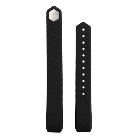 Fitbit Alta siliconen bandje, Maat: Small, Lengte: 18.5CM - Zwart