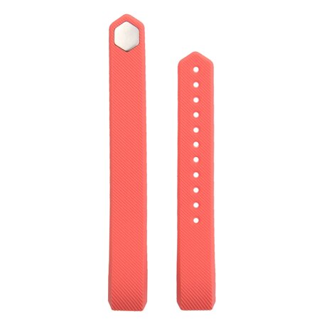 Fitbit Alta siliconen bandje, Maat: Large, Lengte: 22CM - Magenta