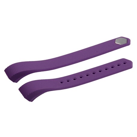 Fitbit Alta siliconen bandje, Maat: Large, Lengte: 22CM - Paars