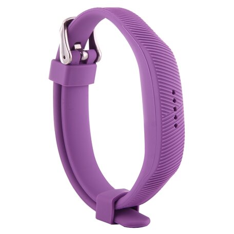 Fitbit Flex 2 siliconen bandje, Lengte: 25CM - Paars