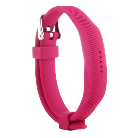 Fitbit Flex 2 siliconen bandje, Lengte: 25CM - Magenta