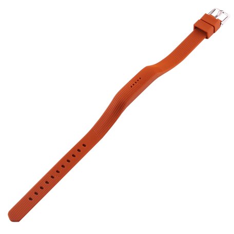 Fitbit Flex 2 siliconen bandje, Lengte: 25CM - Bruin