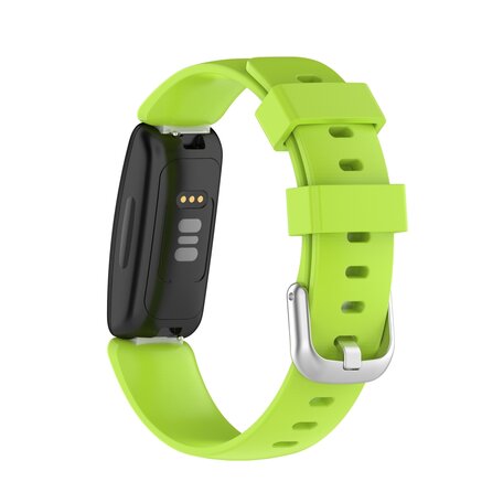 Fitbit Inspire 2 & Ace 3 - Sportbandje met gesp - Maat: Large - Groen