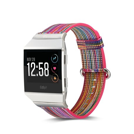 Fitbit Ionic TPU bandje - Roze / Oranje