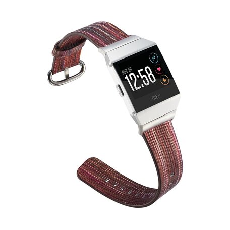 Fitbit Ionic TPU bandje - Bordeaux / Bruin