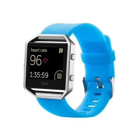 FitBit Blaze sport horloge band / siliconen alleen voor Fitbit Blaze - Blauw