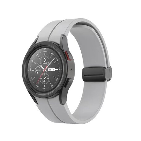 D-buckle sportbandje - Grijs - Samsung Galaxy Watch 5 Pro - 45mm