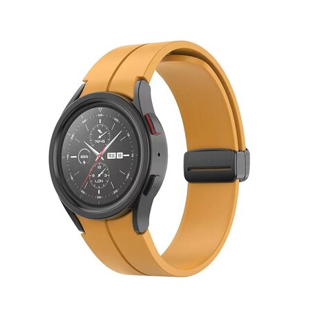 D-buckle sportbandje - Oker - Samsung Galaxy Watch 5 Pro - 45mm