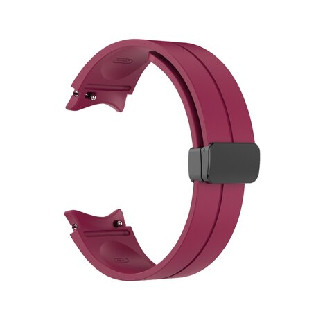 D-buckle sportbandje - Bordeaux - Samsung Galaxy Watch 5 Pro - 45mm