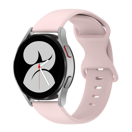 Solid color sportband - Roze - Samsung Galaxy Watch 4 - 40mm & 44mm