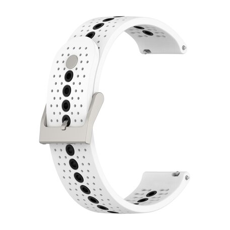 Dot Pattern bandje - Wit - Samsung Galaxy Watch 4 - 40mm & 44mm