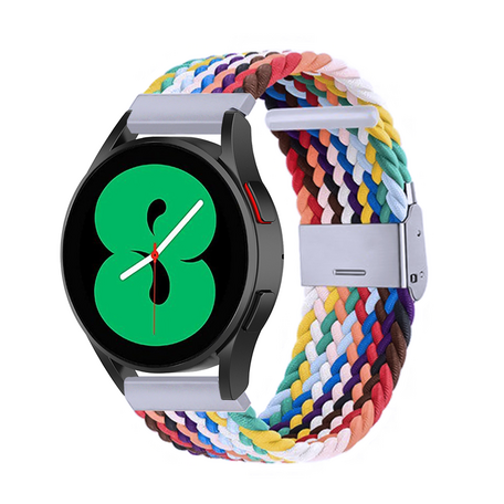 Braided nylon bandje - Multicolor - Samsung Galaxy Watch 4 - 40mm / 44mm