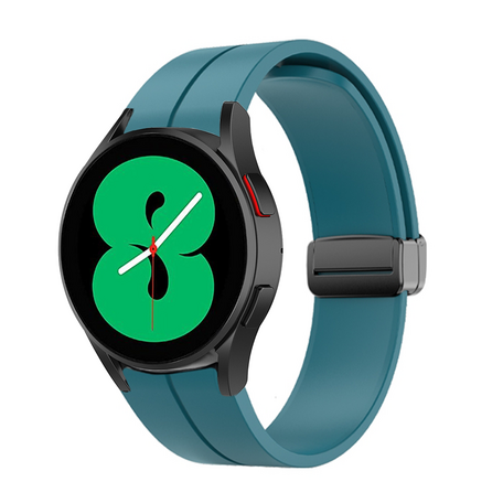 D-buckle sportbandje - Blauwgroen - Samsung Galaxy Watch 4 - 40mm & 44mm