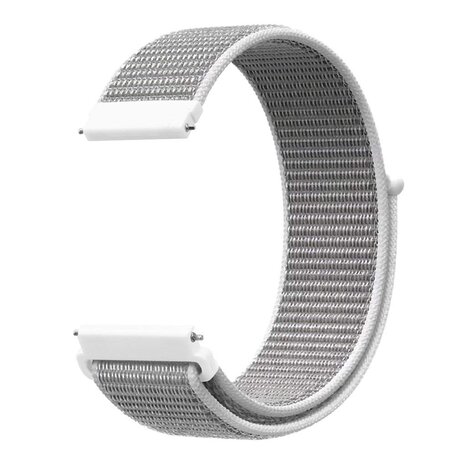 Sport Loop nylon bandje - Grijs - Samsung Galaxy Watch 4 - 40mm / 44mm