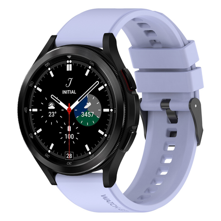 Siliconen gesp bandje - Lila - Samsung Galaxy Watch 4 Classic - 42mm & 46mm