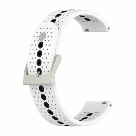 Dot Pattern bandje - Wit - Samsung Galaxy Watch 4 Classic - 42mm & 46mm