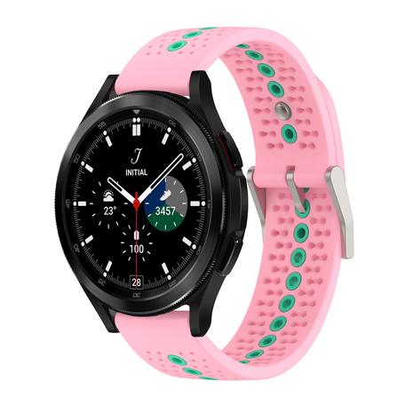 Dot Pattern bandje - Roze - Samsung Galaxy Watch 4 Classic - 42mm & 46mm