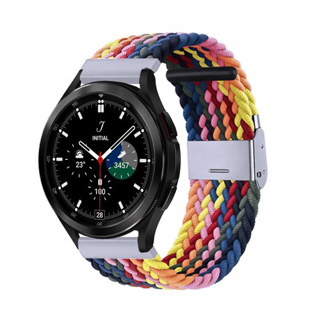 Braided bandje - Multicolor Summer - Samsung Galaxy Watch 4 Classic - 42mm / 46mm
