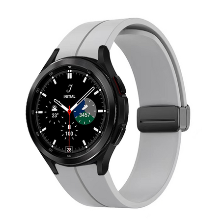 D-buckle sportbandje - Grijs - Samsung Galaxy Watch 4 Classic - 42mm & 46mm