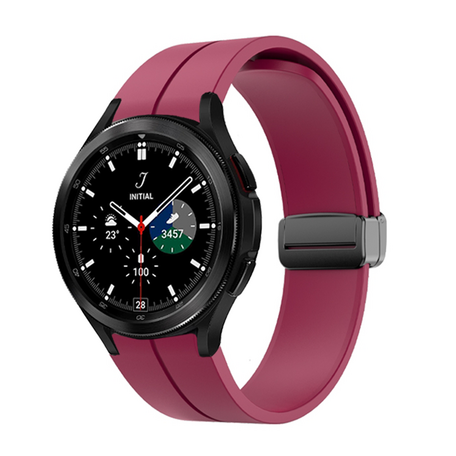 D-buckle sportbandje - Bordeaux - Samsung Galaxy Watch 4 Classic - 42mm & 46mm