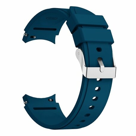 Samsung Galaxy Watch 4 Classic - 42mm & 46mm - Siliconen sportband - Blauwgroen