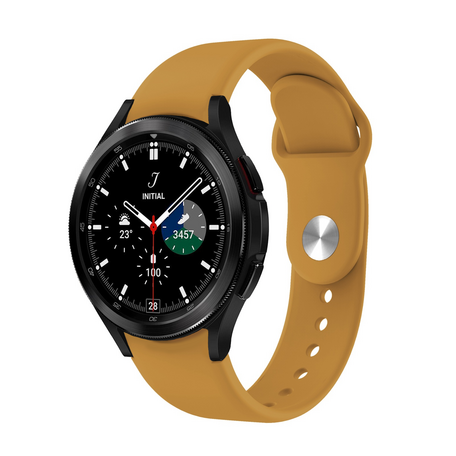 Samsung Galaxy Watch 4 Classic - 42mm & 46mm - Sportbandje - Oker