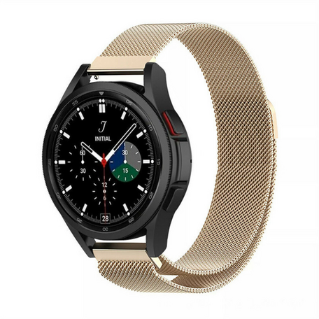 Milanese bandje - Vintage goud - Samsung Galaxy Watch 4 Classic - 42mm / 46mm